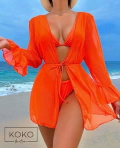 Naranja + kimono - comprar en línea