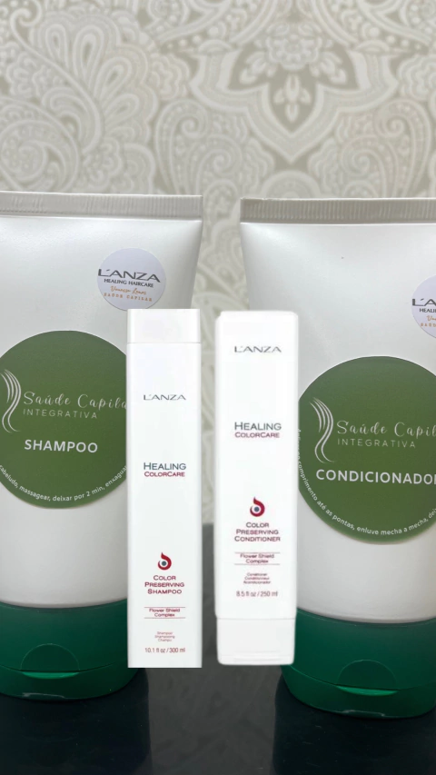 Shampoo e Condicionador Lanza Color Fracionado 150 ml