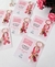 100 unidades - Card com Chaveiro Flor - comprar online