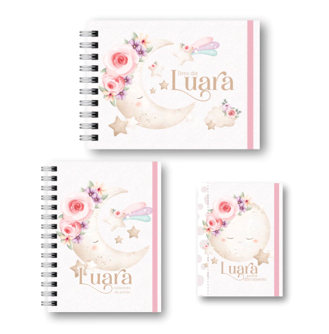 Combo Maternidade Básico Menina - Lua 2 - comprar online