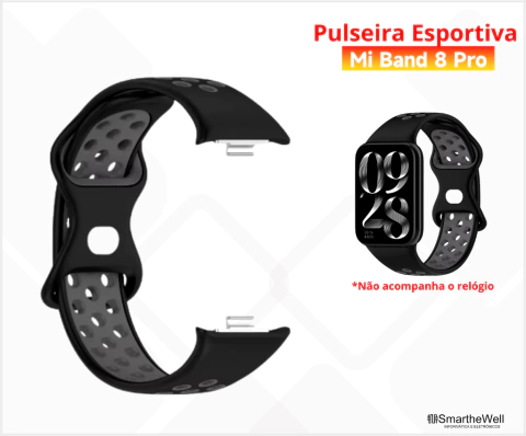 PULSEIRA MI BAND XIAOMI 8 PRO ESPORTIVA na internet