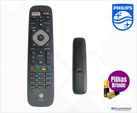CONTROLE REMOTO PARA TV PHILIPS SMART LCD