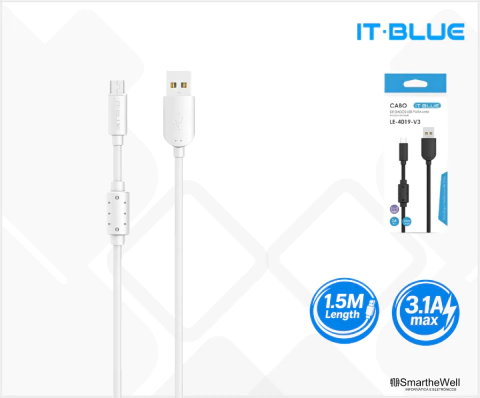 CABO USB PARA V3 IT-BLUE TURBO na internet