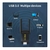 ADAPTADOR WI FI -6 USB 3.0 DUAL BAND 5Ghz e 2.4 Ghz AX 1800mbps - loja online