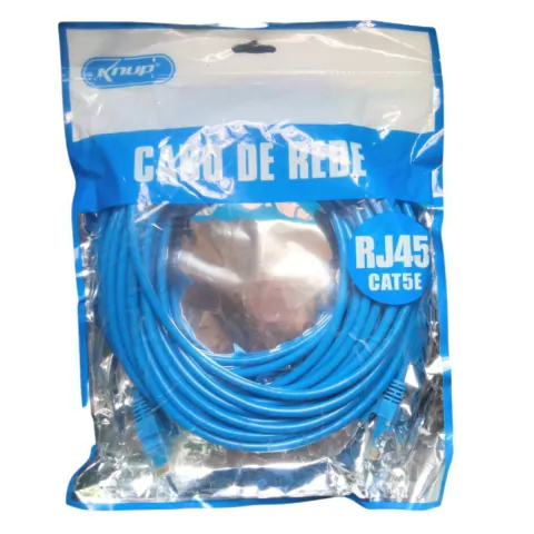 CABO DE REDE 15M KNUP CAT5E