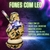 FONE DE OUVIDO HEADSET GAMER COM LED PROFISSIONAL KANUP - loja online