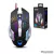 MOUSE GAMER COM FIO USB RGB 4800 DPI PROFISSIONAL EXBOM