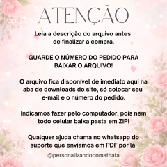 Arquivo digital - Caixinha bíblia para 2 bis - Personalizando com a Thata