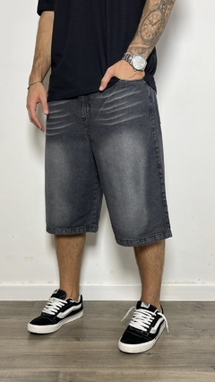 BERMUDA BAGGY GRIS DESGASTADO - Ossiris Indumentaria
