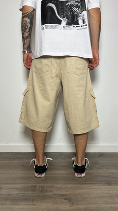 BERMUDA BAGGY CARGO BEIGE - Ossiris Indumentaria