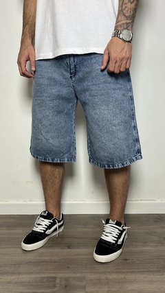 BERMUDA BAGGY AZUL CLARO - comprar online