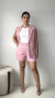 Imagem do Colete Over em Alfaiataria Rosa Claro AMANDA