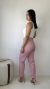 Calça em Alfaiataria Rosa Claro DUNIA na internet