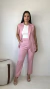 Colete Over em Alfaiataria Rosa Claro AMANDA - loja online