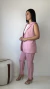 Imagem do Colete Over em Alfaiataria Rosa Claro AMANDA