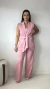 Colete Over em Alfaiataria Rosa Claro AMANDA - comprar online