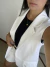 Colete Over em Alfaiataria Off White AMANDA - loja online