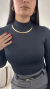 Blusa Manga Longa Preta ÁGATA na internet