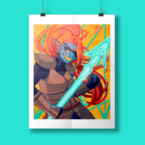 Print Undertale | Undyne - comprar online