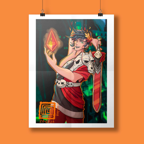 Print Hades | Zagreus/Zag - comprar online