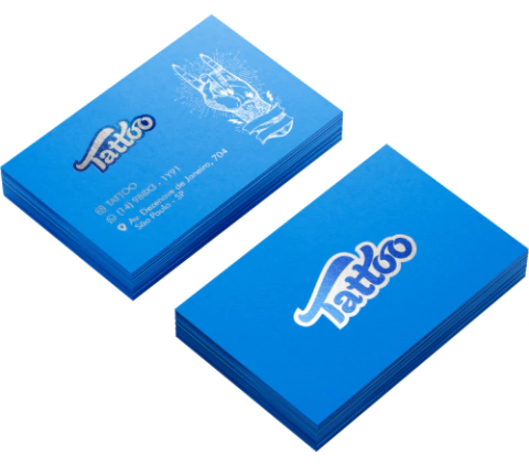 Cartão de Visitas - Laminação Fosca BOPP e Verniz Localizado - (cópia)