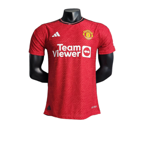 camisa do manchester united-home-1-I-23/24-2023/2024-2023-2024-jogador-player-masculino-masculina-vermelho-vermelha-adidas-mason mount-rashford-bruno fernandez-antony