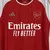 Camisa do Arsenal 23/24 Home Torcedor Masculino Adidas Vermelha on internet