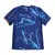 Camisa titular Home I do Chelsea 2024/2025 versão jogador, usada pelo jogador Palmer. Cor azul royal com padrão de ondas, gola redonda e punhos em branco e laranja, vista traseira.