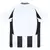 camisa juventus home titular 1 I 2024/2025 torcedor masculino masculina adidas preto preta branco branca chiesa vlahovic parte da frente 