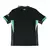 Camisa reserva do Liverpool 2024/2025 verso, verde escuro que aparenta ser preto, com o número 97 em branco, homenagem às vítimas de Hillsborough. Detalhes em cinza e branco, 2 II Away masculino preto. Camisa Liverpool 2024, camisa reserva Liverpool 2024,