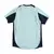 Imagem do verso da camisa de treino Arsenal 2024/2025 versão jogador azul claro com detalhes em azul marinho, inspirada em Martinelli, Odegaard e Saka, modelo adidas.Imagem do verso da camisa de treino Arsenal 2024/2025 versão jogador azul claro com detal