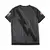 Verso da terceira camisa Rayo Vallecano 2024/2025 third III 3 masculina La Liga, em cinza com detalhes em preto. Camisa alternativa com gola V e design de raios na parte frontal. Escudo centralizado no peito e logo Umbro em branco, ideal para torcedores a