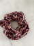 Scrunchie florcitas bordo 1