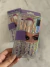 Set Brochas Glitter Violeta/Rosa
