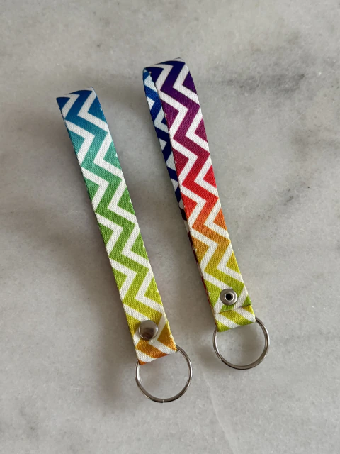 Llavero Midi Zig Zag Colores