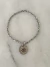 Pulsera Medalla Estrella Doble 0,6mm - comprar online