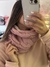 Cuello Lana + Polar Rosado - Nicoletta.mayorista