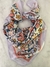 Pañuelo Medium Flores Lila - comprar online
