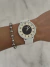 Reloj Corazones Blanco