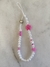 Strap Top Perla Fucsia Flor - comprar online