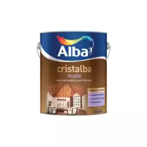 Barniz Interior Poliuretanico Cristalba Mate 1 litro