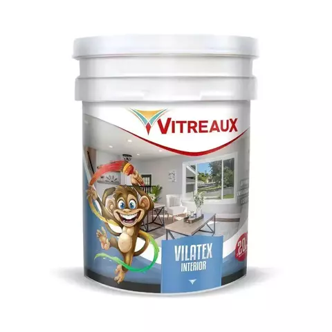 Pintura Latex Nf Exterior Vitreaux Blanco 20 Litros