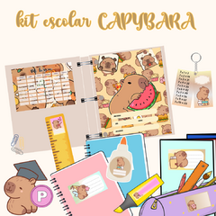 Kit escolar completo CAPYBARA (Archivos Digitales) - comprar online