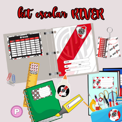 Kit escolar completo RIVER (Archivos Digitales) - comprar online