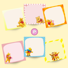 STICKY NOTES WINNIE POOH (12 modelos)