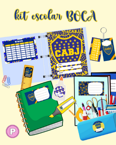 Kit escolar completo BOCA (Archivos Digitales) - comprar online