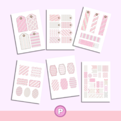 KIT PARA SCRAPBOOKING - Sweet Pink (Archivos Digitales) - buy online