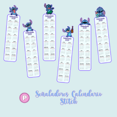 SEÑALADORES CALENDARIO 2025 - STITCH (Digitales) - comprar online