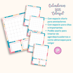 CALENDARIO 2025 ¨Colorful¨ - comprar online