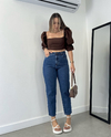 Calça mom jeans